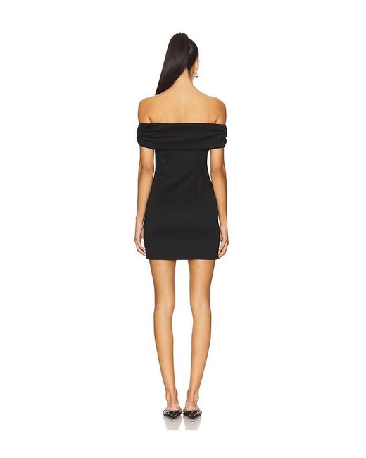 superdown Black Brigta Mini Dress