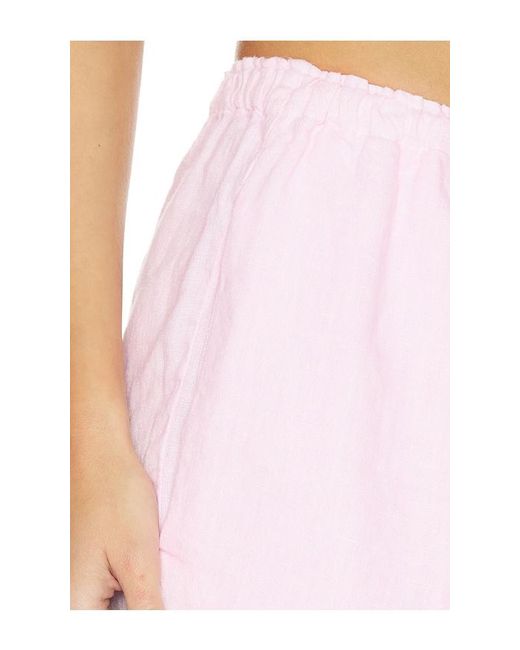 VIR VITA White Ida Linen Short