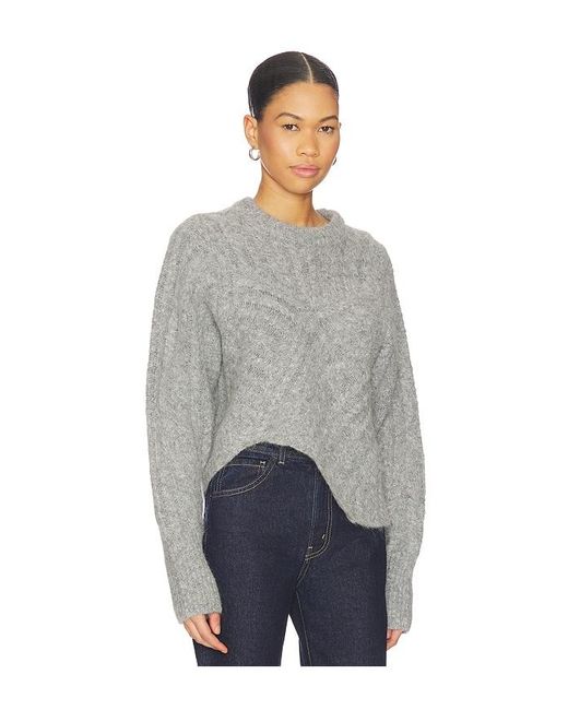 Miaou Gray Clarke Crew Pullover