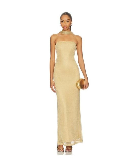 Tiger Mist Metallic Daniela Dress 2.0