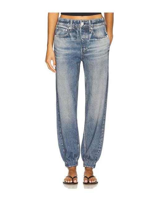 Rag & Bone Blue Rb Miramar Terry Jogger Pant Jeans