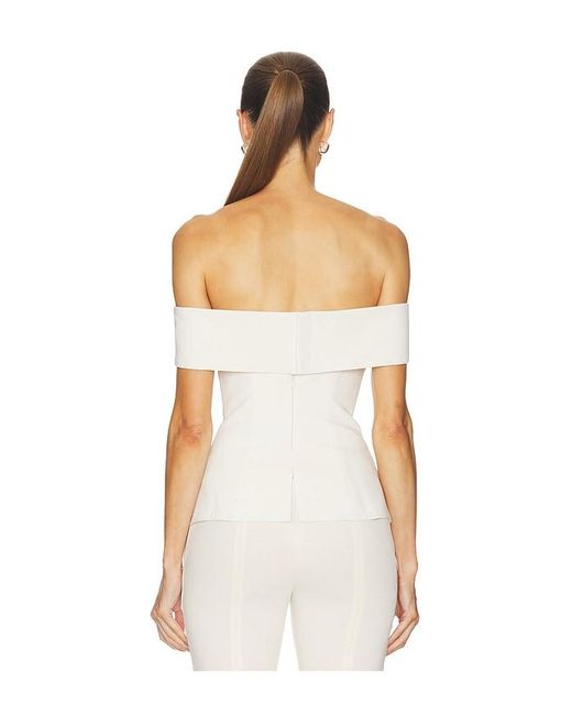 Camila Coelho White Nila Top