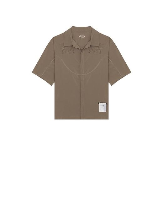 Satisfy Peaceshell River Shirt Short Sleeves in Multicolor für Herren