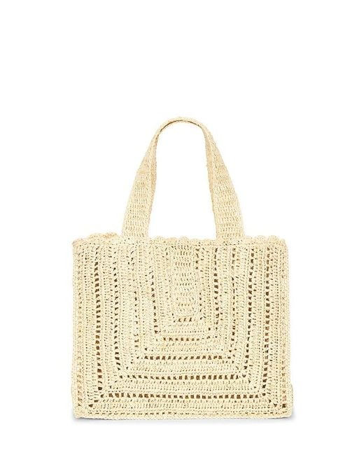 BTB Los Angeles Natural Beth Tote Bag