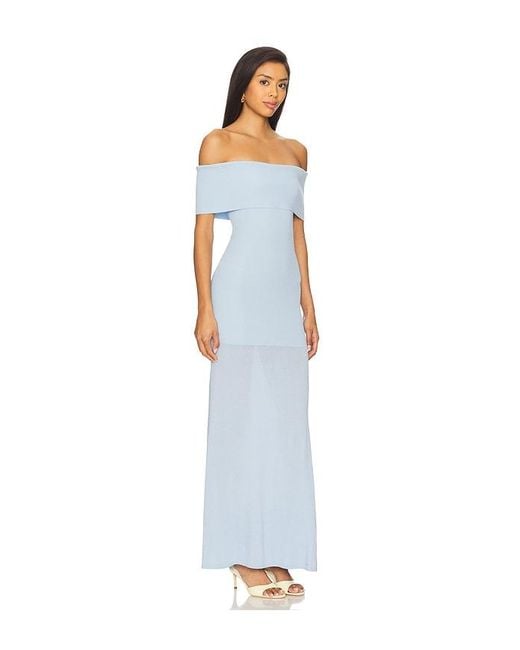 Lovers + Friends Blue Christi Maxi Dress