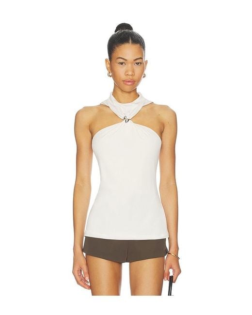 Aniye By White Norah Ring Top