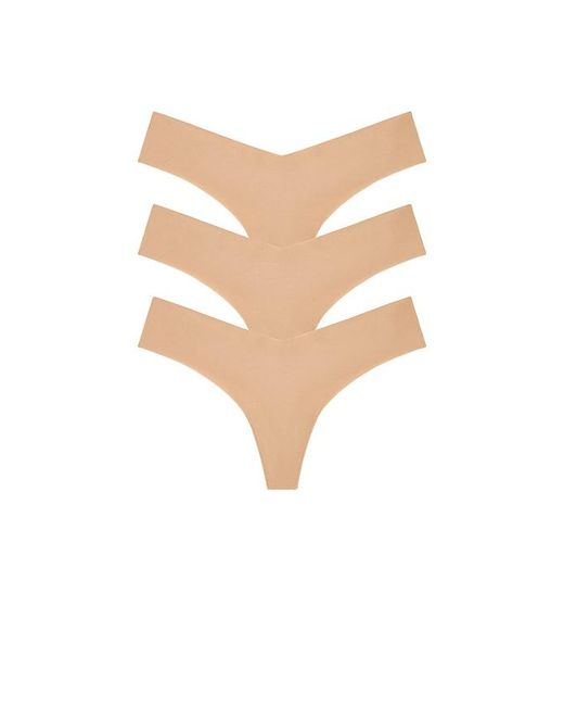 Commando Natural 3 Pack Classic Thong