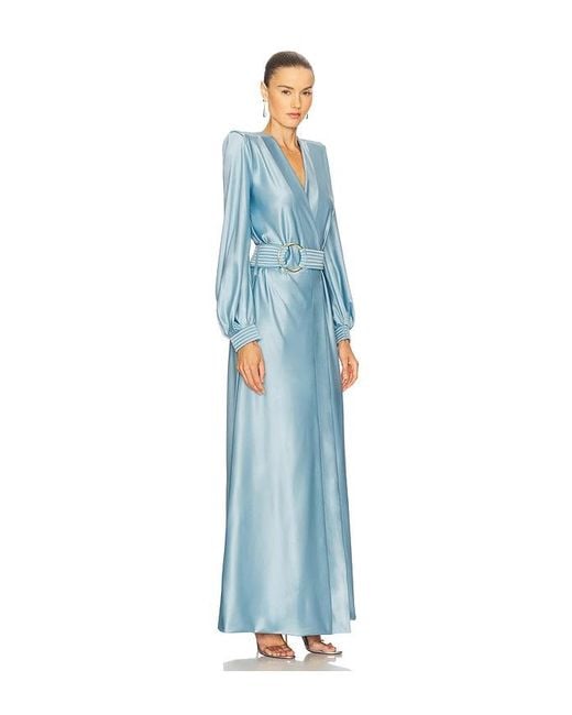 Zhivago Blue Cala Conta Gown