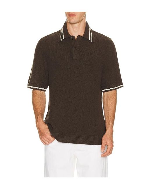 Samsøe & Samsøe Black Sapedro Polo for men