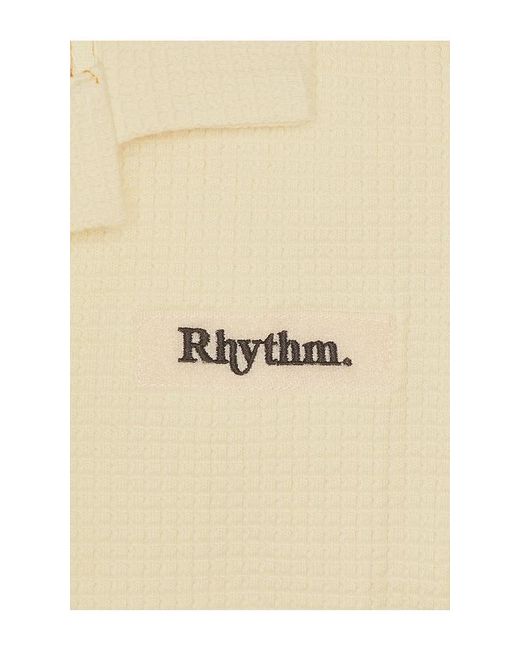 Rhythm Polohemd Na in Blue für Herren
