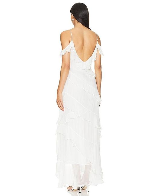 House of Harlow 1960 White X Revolve Maxime Maxi Dress