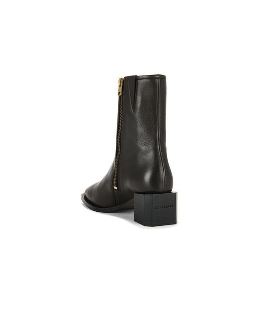 AllSaints Black Avril Boot