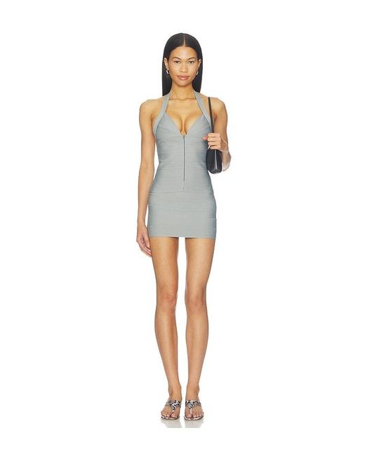 Nii HAI Blue Bandage Halter Top