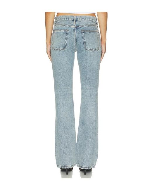 Still Here Blue Tomorrow Low Rise Skinny Bootcut Jeans