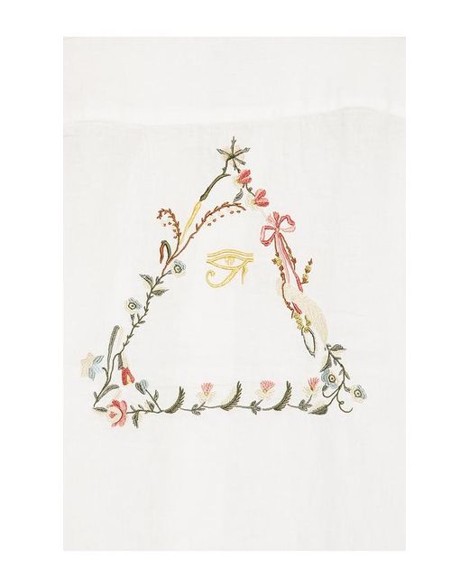 AllSaints White Tri Shirt for men