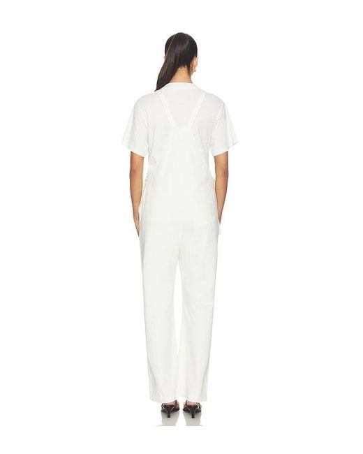 BUMPSUIT White Denim Painter Jean