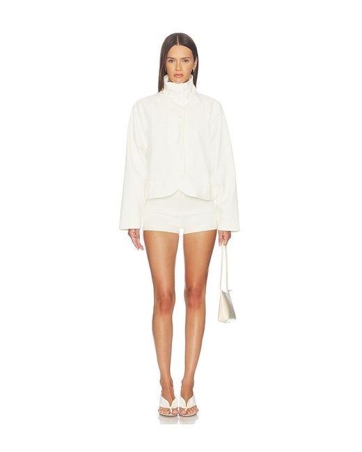 Lovers + Friends White Lucia Jacket