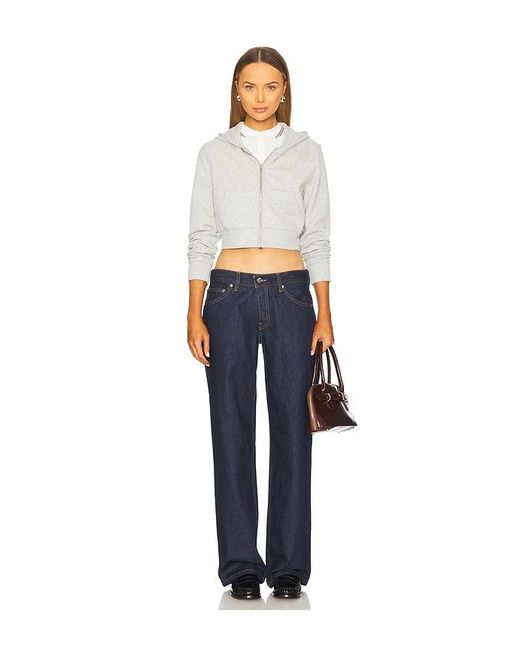 EB DENIM Blue Low Rise Baggy Jeans
