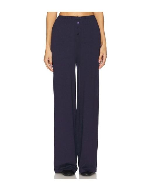 SNDY'S Blue X Revolve August Button Pants