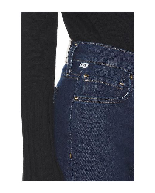 Citizens of Humanity Blue Genova Cashmere Low Rise Boot Jeans