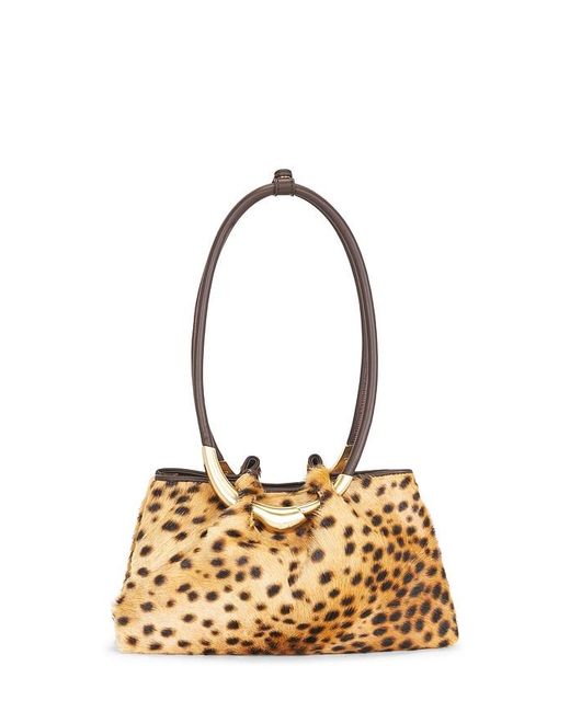 Cult Gaia Metallic Asa Shoulder Bag