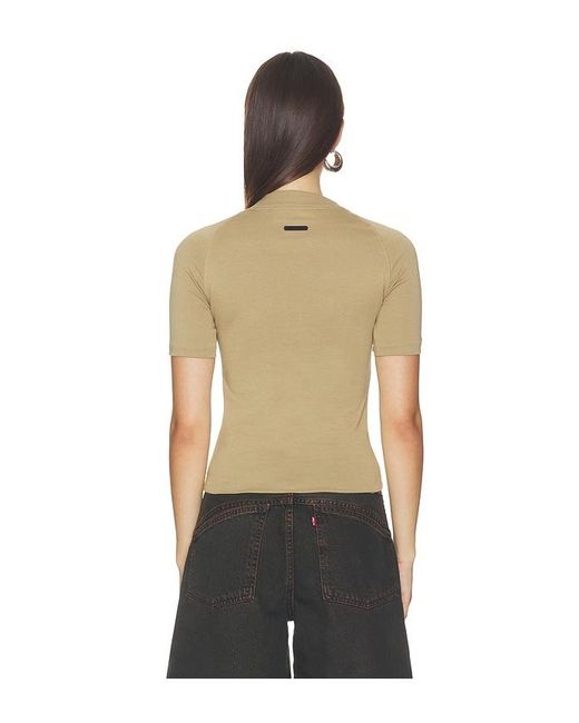 Fear Of God Multicolor Shrunken Baseball Tee