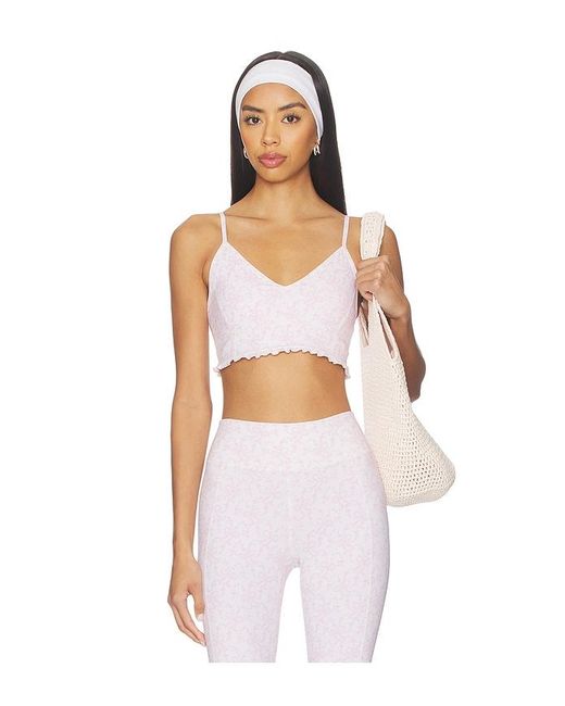 LoveShackFancy White Erza Bra
