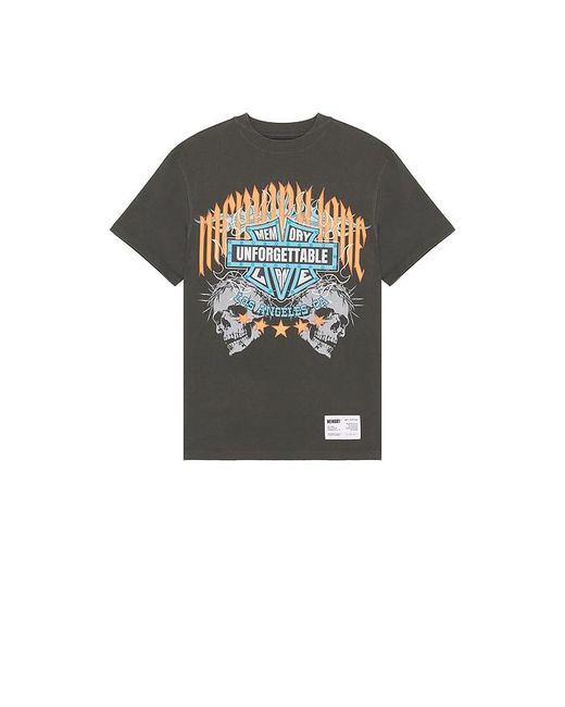 Memory Lane Multicolor Unforgettable Shield Tee for men