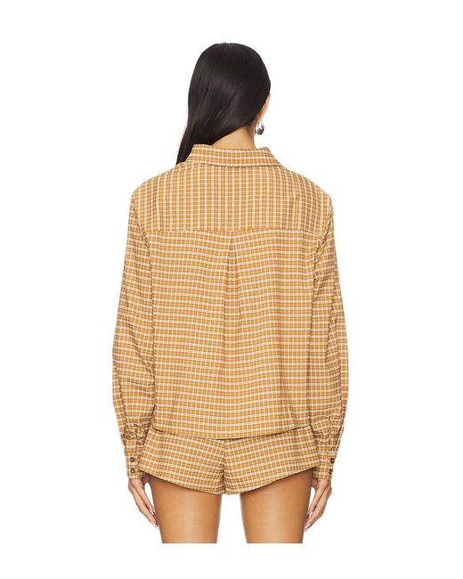 Camisa Nirvana En Color Amarillo Mostaza Talla (También En Xxs, Xs, S, Xl) Lioness de color Natural