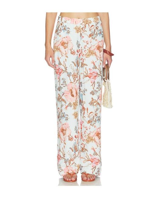 Hemant & Nandita White Straight Pants