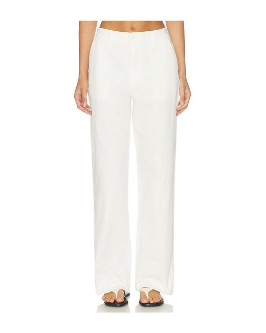 ÉTERNE White Benson Pant