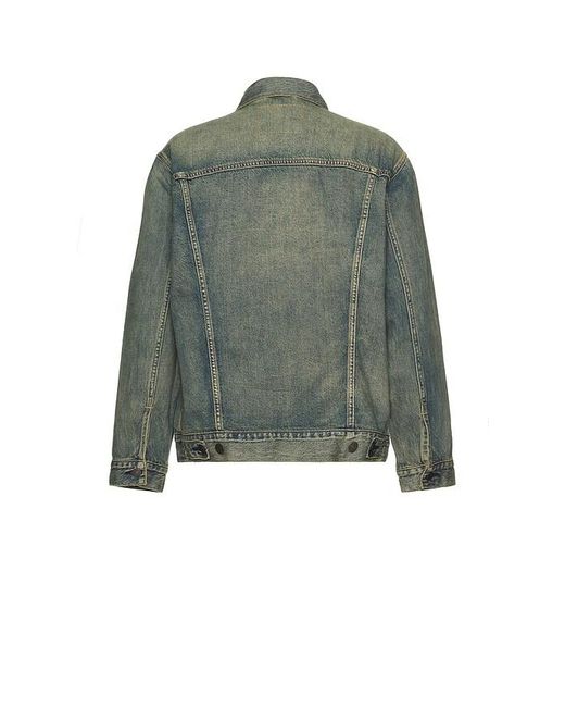 Levi's Green Relaxed Fit Trucker Jacket for men