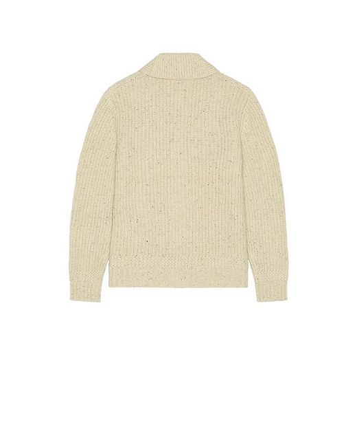 Schott Nyc Natural Donegal Cardigan for men