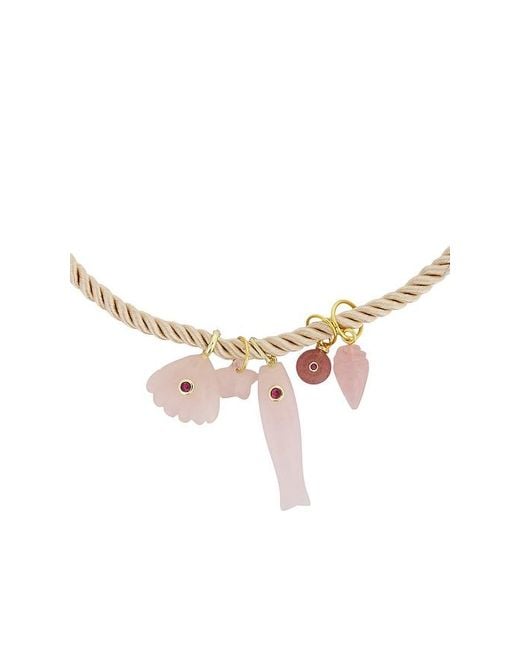 DANNIJO Pink Mich Necklaces