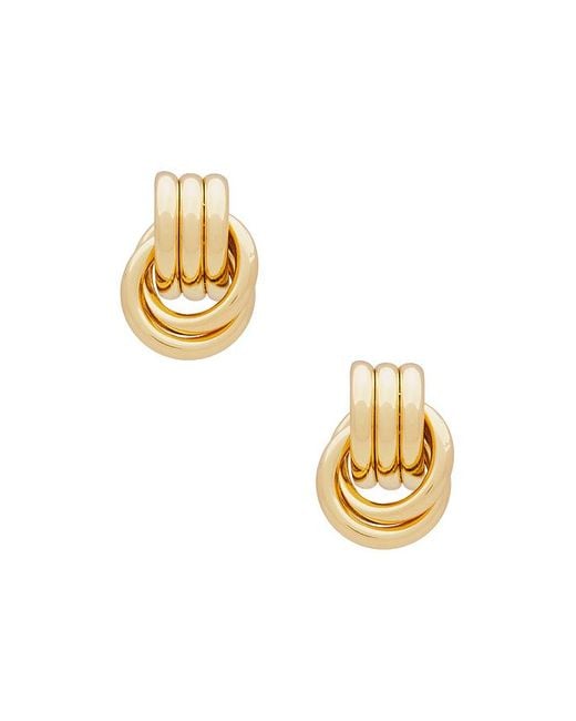 Pendientes Baby Knot En Color Oro Metálico Talla En Heaven Mayhem de color Metallic