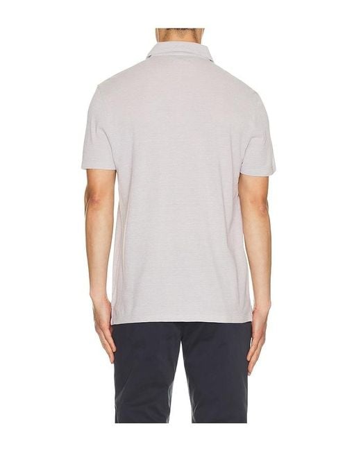 PAIGE White Demille Polo for men