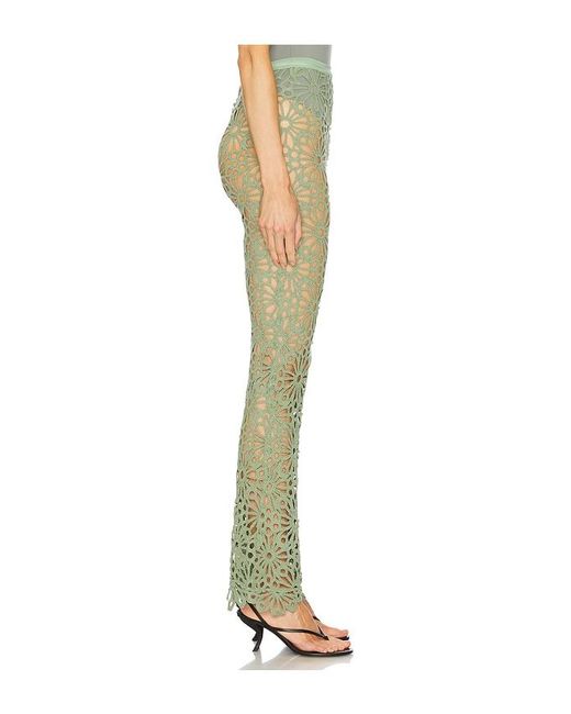 Norma Kamali Multicolor Boot Pant Without Waistband