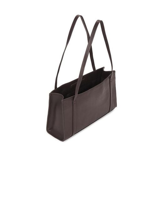 St. Agni Brown Minimal Pocket Bag