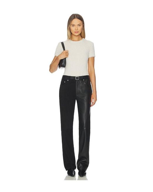 Helmut Lang Black Bisected Pant