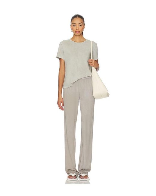 Cotton Citizen White Standard Pant