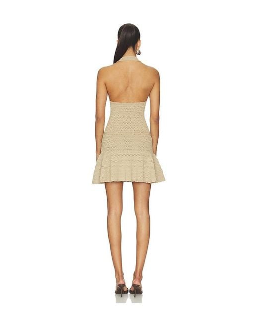 Lovers + Friends Natural Flora Pointelle Dress