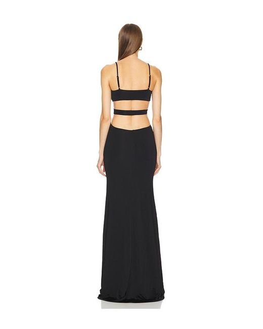 Michael Costello Black X Revolve X Revovle Milan Gown