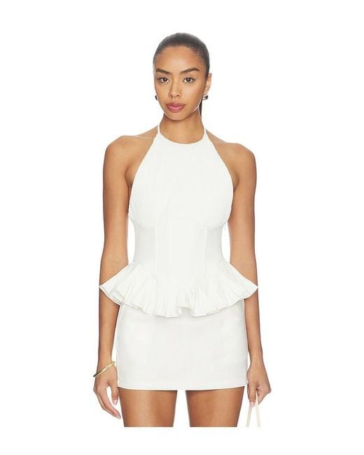 MORE TO COME White Anala Top