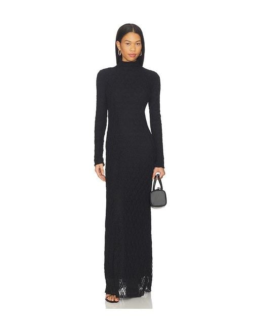 Rag & Bone Blue Ellie Lace Maxi Dress