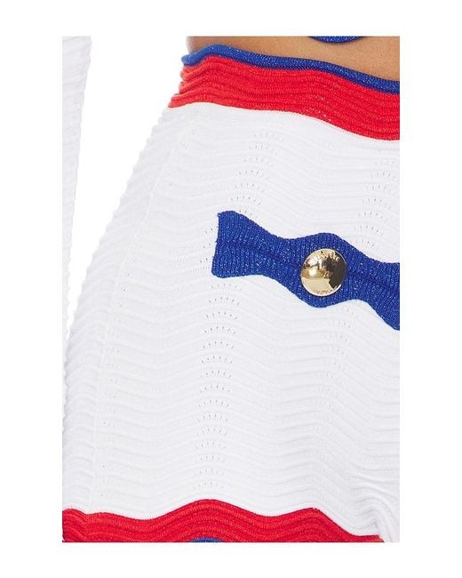 retroféte White Kait Knit Short