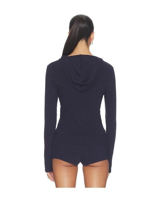 Lovers + Friends Blue Hudson Hoodie