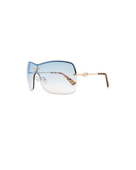 Le Specs Blue Parallel Universe Sunglasses