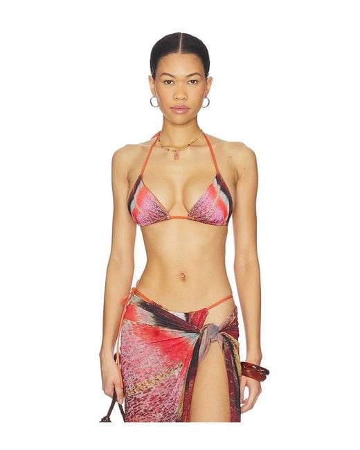 Feners Red Bikini Top