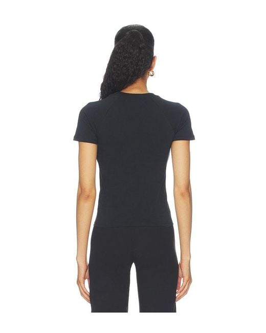 WellBeing + BeingWell Blue Lani Raglan Tee