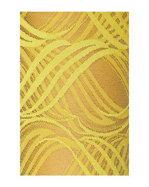 OW Collection Yellow Kayla Maxi Dress